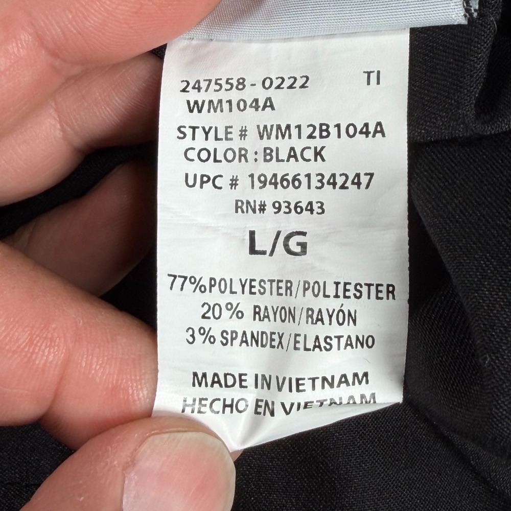 Scrubstar Ultimate Premium Scrubwear Jogger Pants Wonens L Black Comfort Stretch - Picture 13 of 16